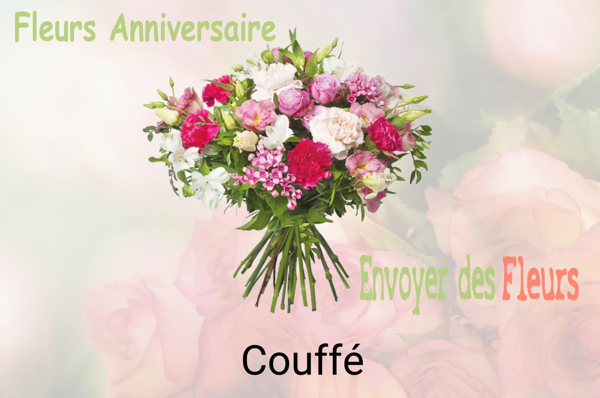 Bouquet de fleurs d’anniversaire livré à Couffé