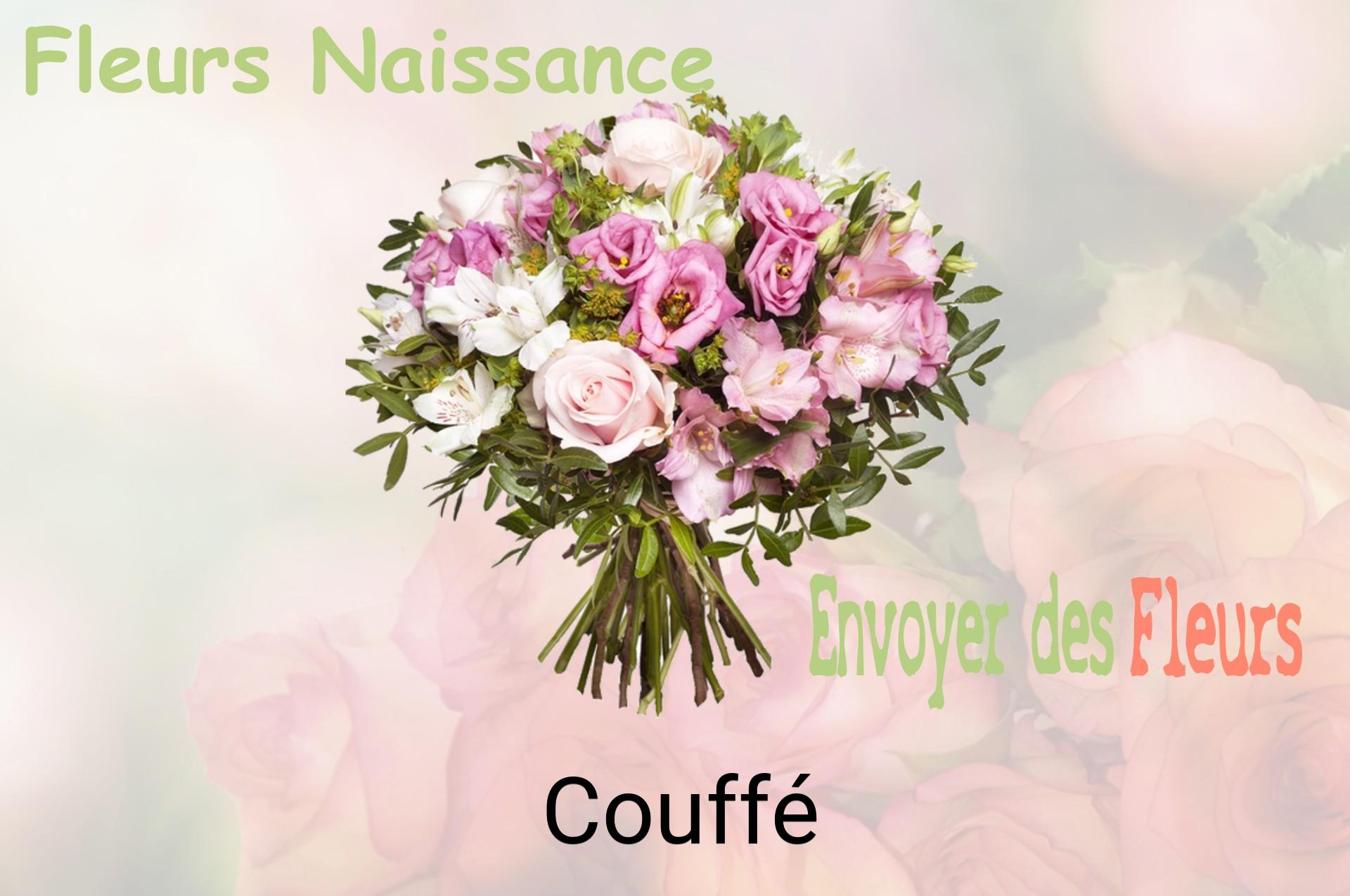 Bouquet de fleurs de naissance livré à Couffé